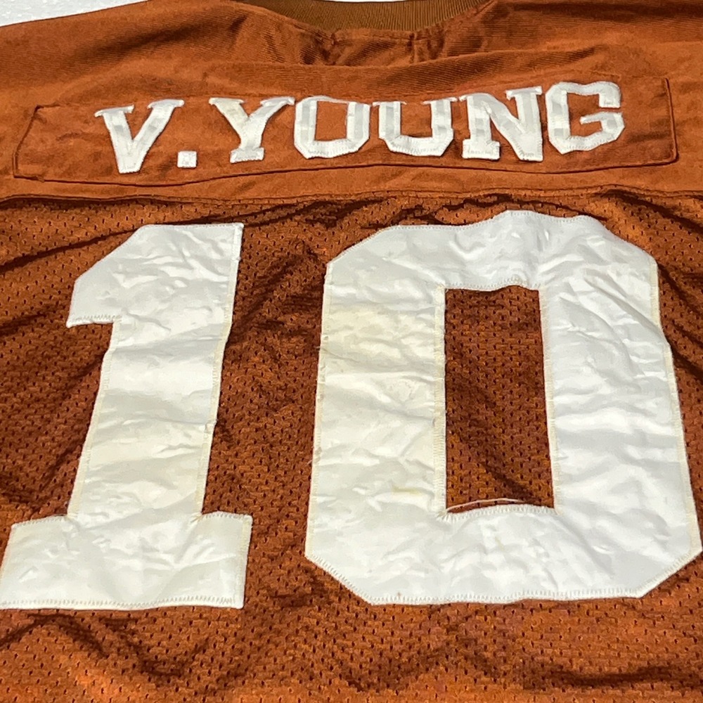 Gridiron Greats Football Jersey Mens 52 Orange Vince Young Texas Longhorns 2005 - Picture 10 of 15